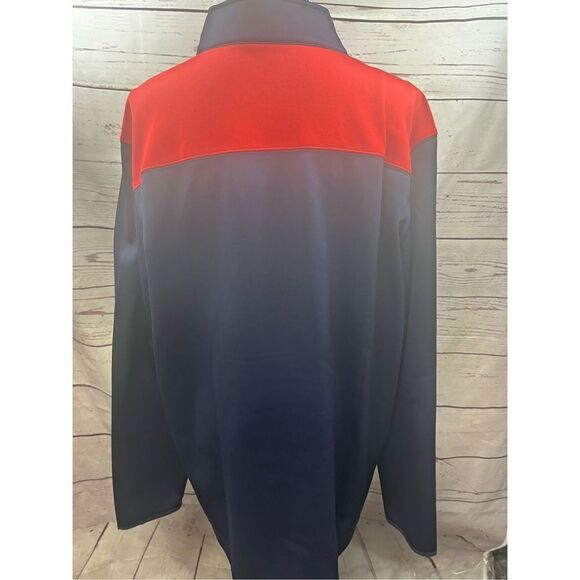 Red‎ Sox XL 1/4 zip pullover light weight sweatshirt (Alison) - Picture 2 of 3